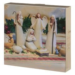 Pesebre Navideño de 8 Piezas