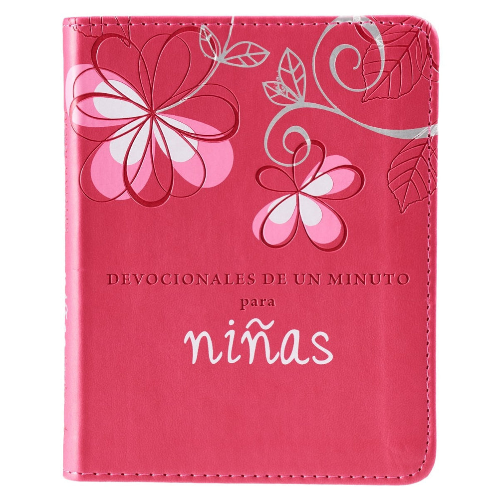 Libro Devocionales en un año para niñas en cuero