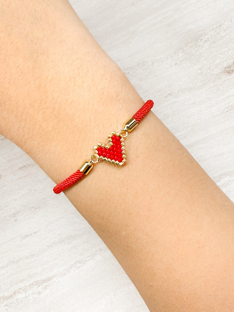 Pulsera cordón de amor