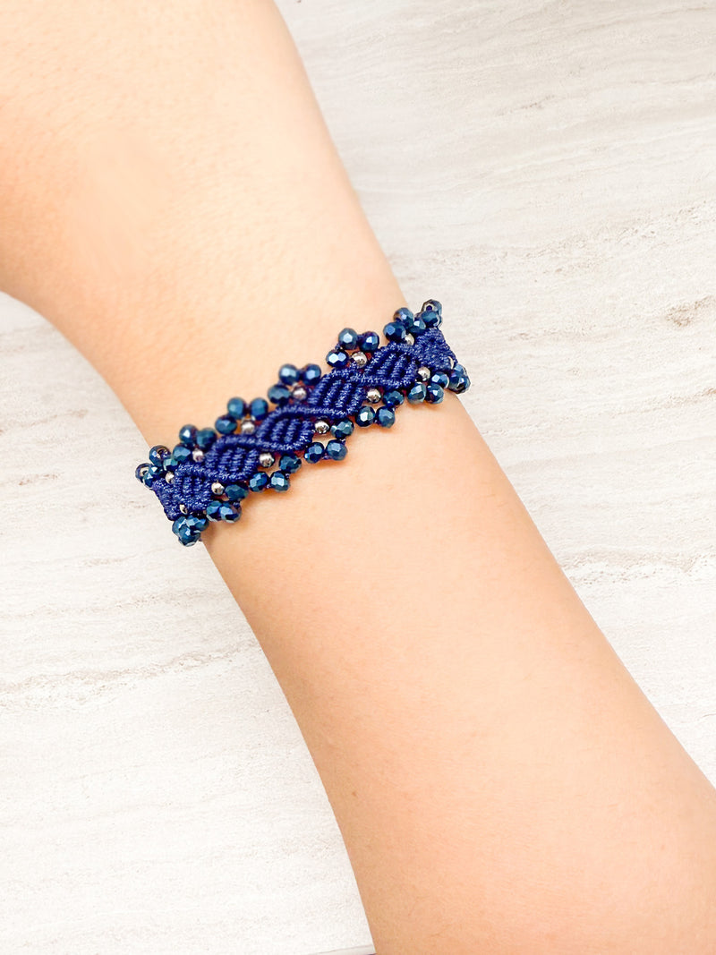Pulsera Macramé Rombos