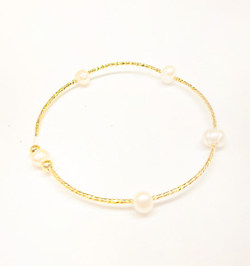 Pulsera Perla de agua dulce