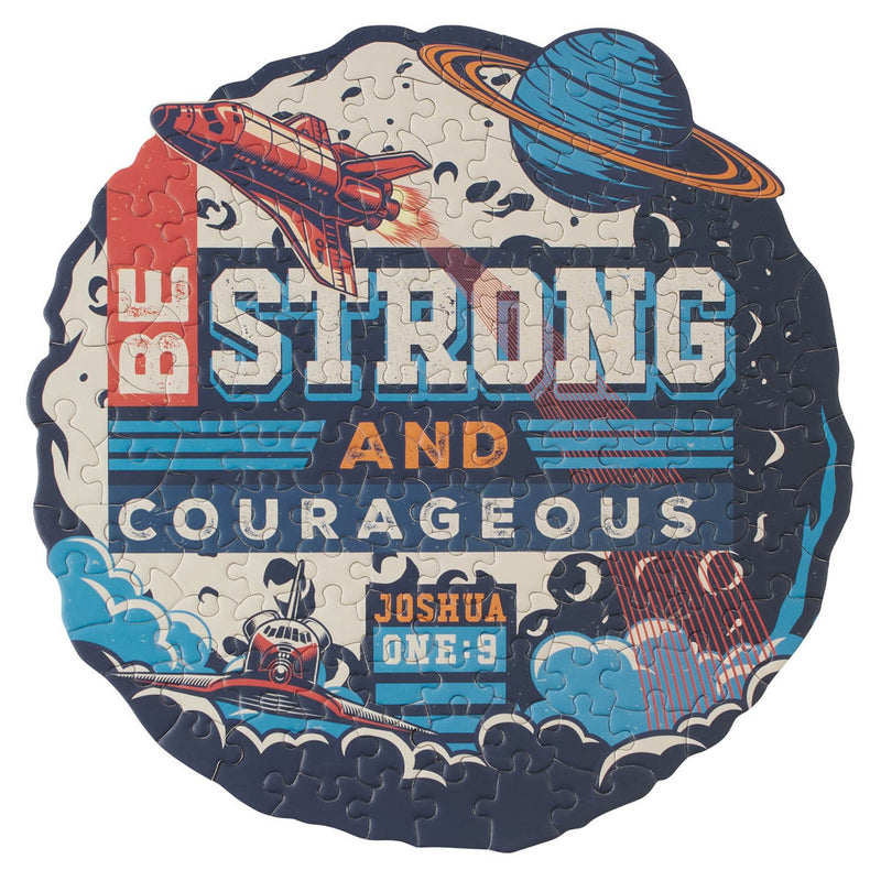 ROMPECABEZAS DE 140 PIEZAS "BE STRONG AND COURAGEOUS"