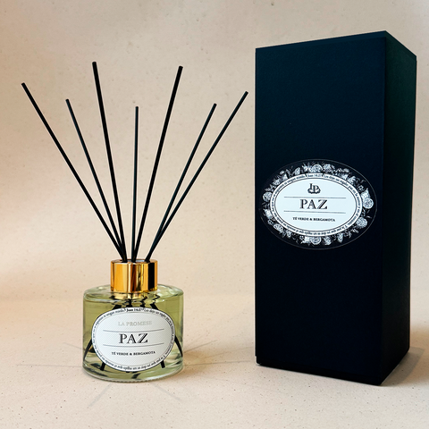 Difusor de aroma té verde y bergamota, Paz