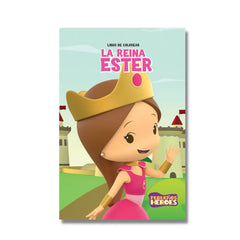 Libro de colorear la reina Ester