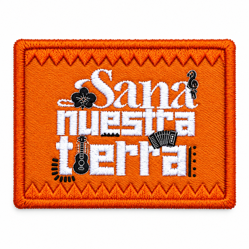 Parches para ropa - Sana nuestra tierra