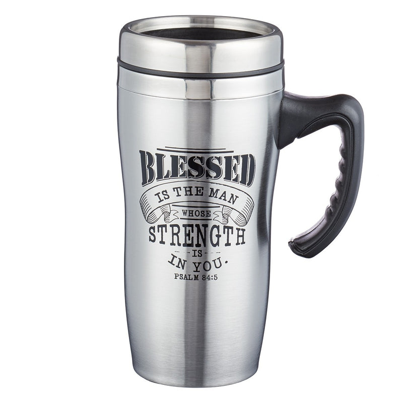 MUG CON ASA "BLESSED IS THE MAN"