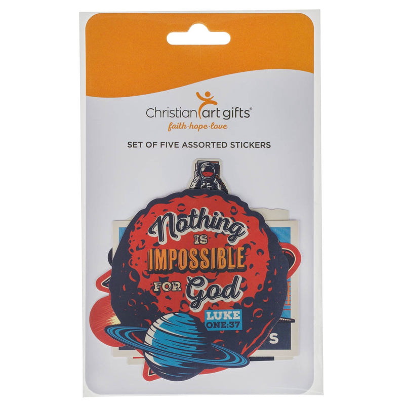 SET DE STICKERS BE BRAVE