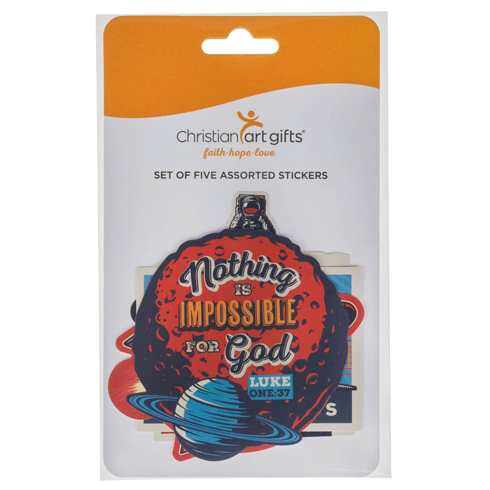 SET DE STICKERS BE BRAVE