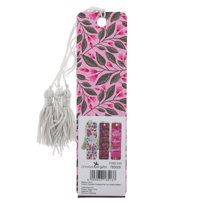 SET DE SEPARADORES ROSADOS FLORALES GODS PRINCESS