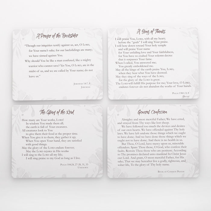 Christian Art Gifts Prayer Cards In Tin