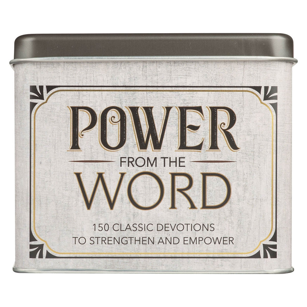 Caja de Tarjetas Devocionales" Power from the word"