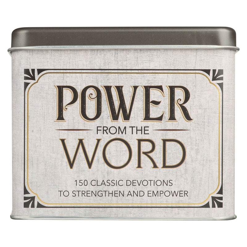 CAJA DE TARJETAS DEVOCIONALES " POWER FROM THE WORD"