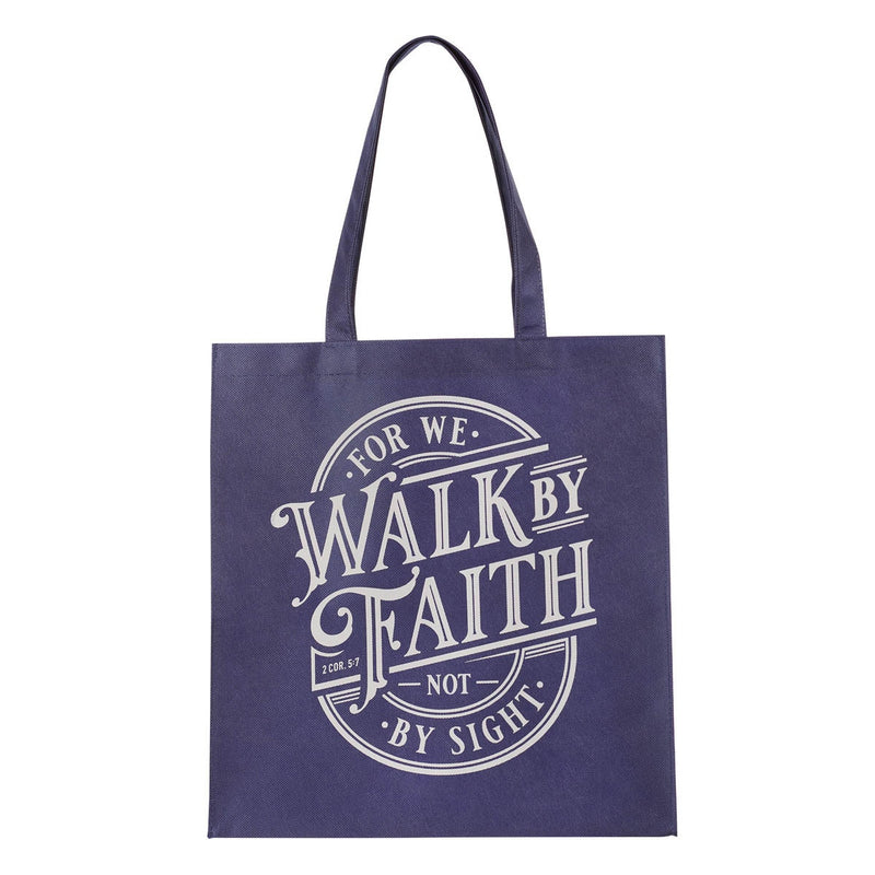 TOTE BAG AZUL WALK BY FAITH