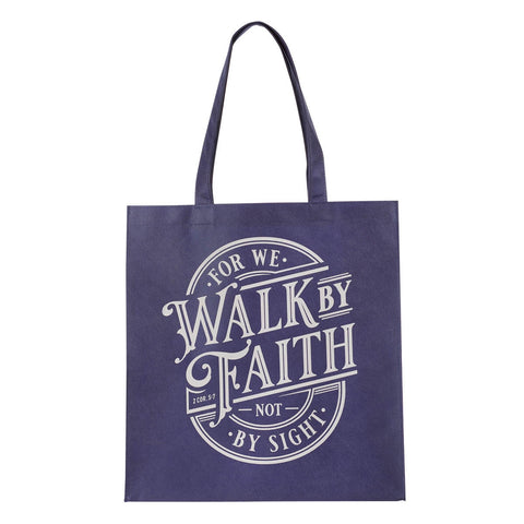 TOTE BAG AZUL WALK BY FAITH