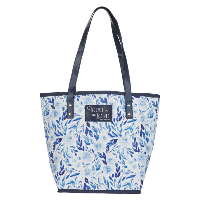 BOLSO PARA MUJER AZUL TRUST IN THE LORD
