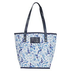 BOLSO PARA MUJER AZUL TRUST IN THE LORD