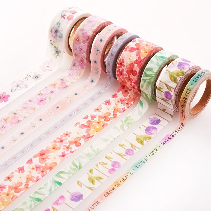 Cinta de decoración - Blossoms of Blessings Washi Tape