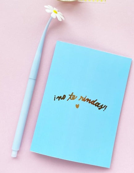 Tarjeta sueños florecen- Afable