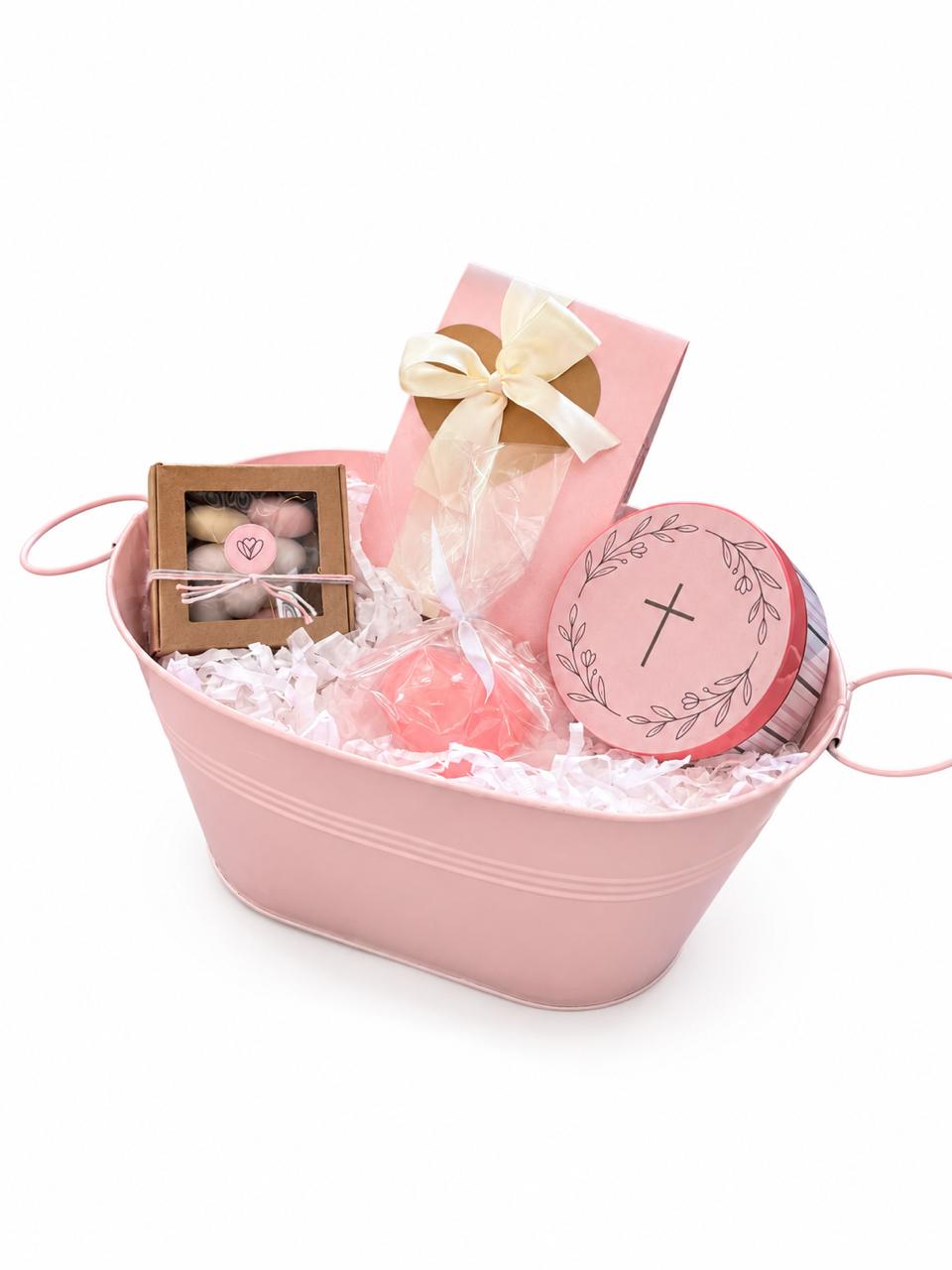 Kit de Spa Vintage rosado
