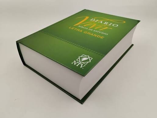 Biblia de estudio del diario vivir, letra grande, tapa dura - NTV