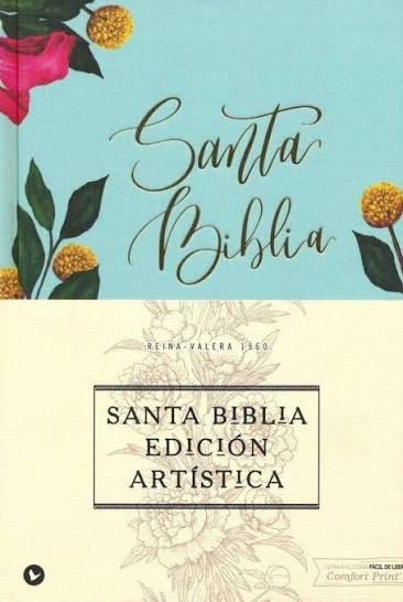 Santa Biblia Edición Artística - Reina Valera 1960 - Tapa Dura/Tela Floral