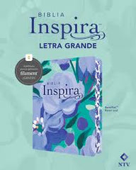 Biblia Inspira Azul - Letra Grande con Filament NTV