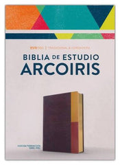 Biblia de estudio arco iris cocoa - RVR 1960