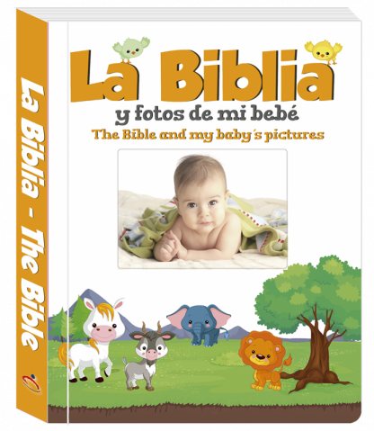 Biblia y fotos de mi bebé