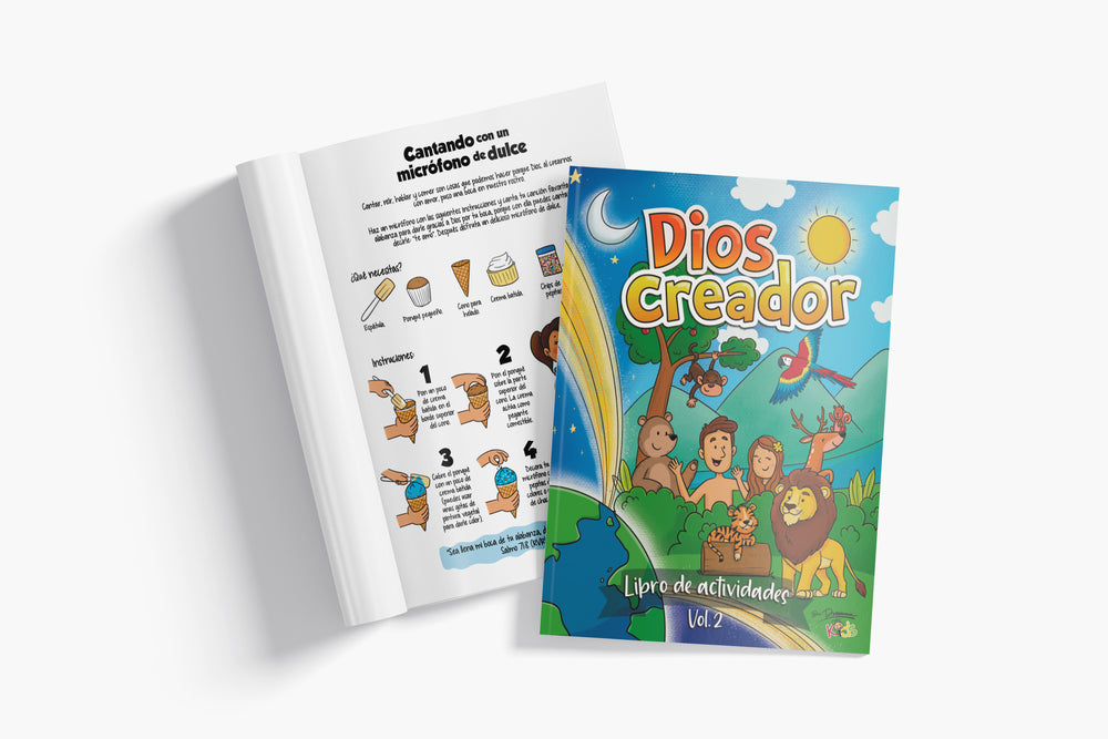 Libro de Actividades Dios Creador,  Vol. 2