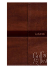 Biblia ultrafina, marrón símil piel - NVI