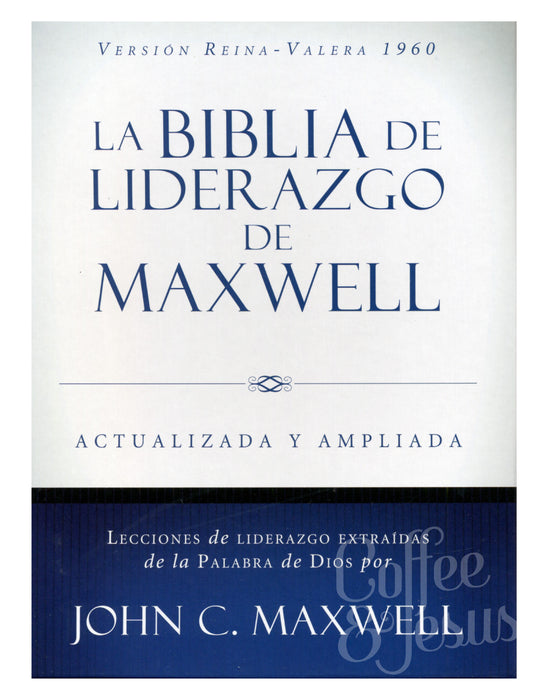 Biblia de liderazgo de Maxwell, tapa dura - RVR 1960