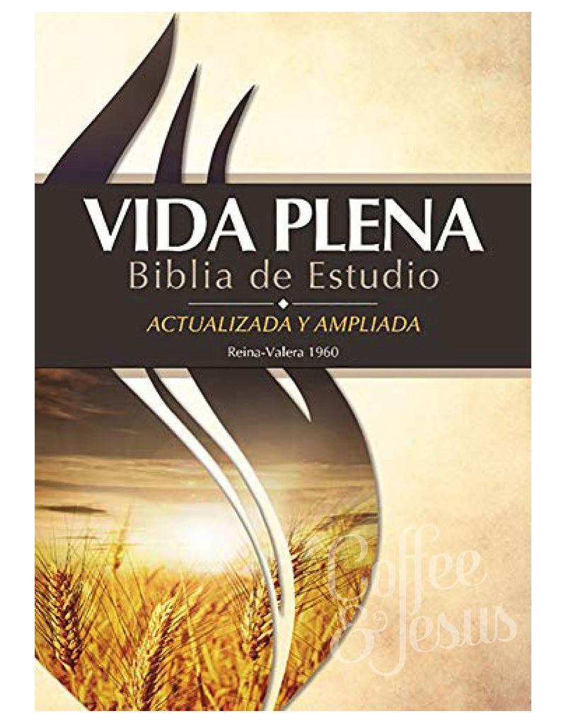 Vida plena Biblia de estudio - RVR 1960