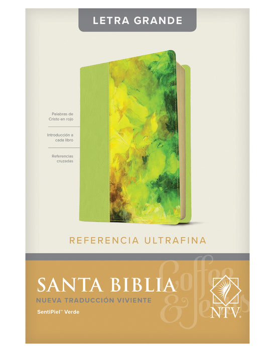 Santa Biblia, edición de referencia ultrafina, letra grande - NTV