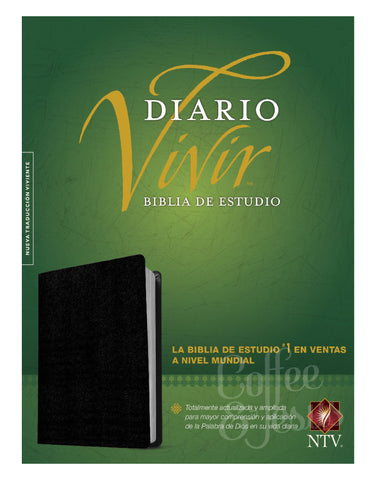 Biblia de estudio del diario vivir color negro - NTV