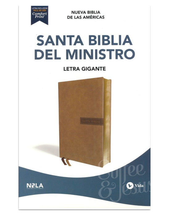 Santa Biblia del Ministro - NBLA Beige