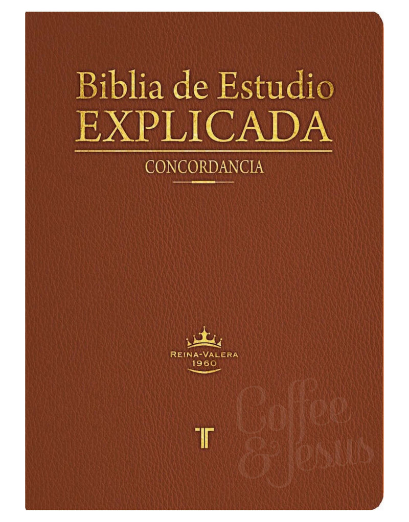 Biblia de Estudio Explicada RVR 1960 - Comentarios y Referencias | Patmos
