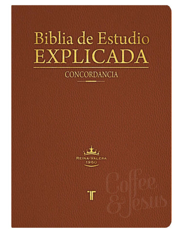 Biblia de Estudio Explicada RVR 1960 - Comentarios y Referencias | Patmos