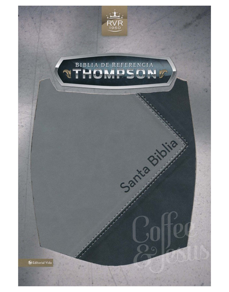 Biblia Thompson referencias piel gris- RVR 1960
