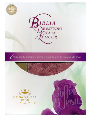 Biblia de estudio para la mujer enriquece tu corazón, mente y espíritu con la palabra de Dios - RVR 1960