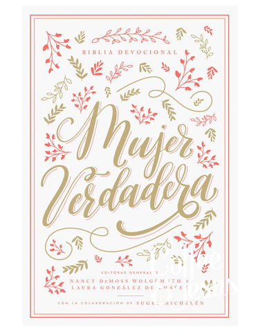 Biblia devocional mujer verdadera, tapa dura - RVR 1960