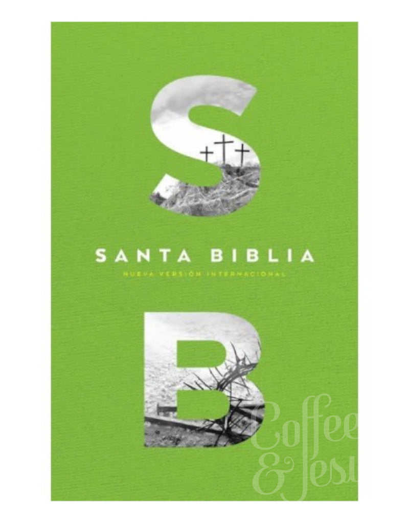 Biblia excelencia ultra fina tapa rústica verde - NVI