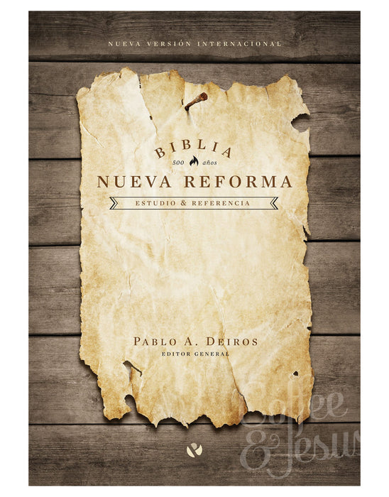Biblia de estudio nueva reforma, tapa dura - NVI