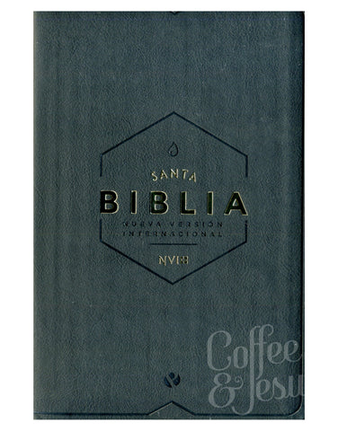 Biblia tipo agenda, negro - NVI