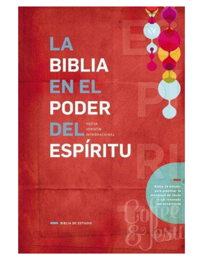 Biblia en el poder del Espíritu, tapa dura - NVI