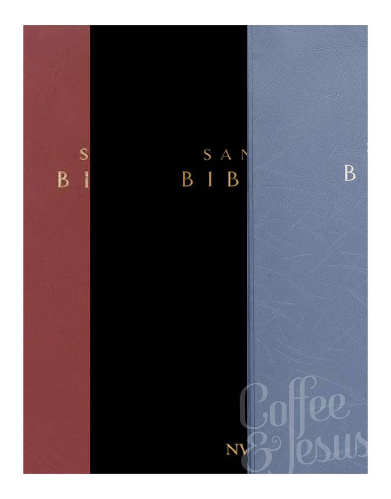 Biblia ultrafina, tapa vinilo diferentes colores - NVI