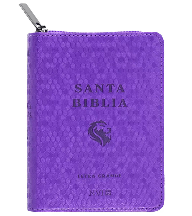 Biblia panal violeta zipper- NVI