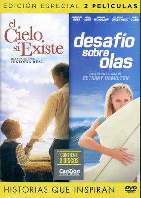 Películas: El cielo sí existe y Desafío sobre olas DVD - Película