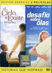 Películas: El cielo sí existe y Desafío sobre olas DVD - Película