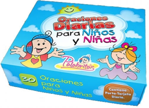 Promesas Palabritas, Oraciones diarias para niños y niñas