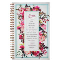 Libreta Love Is Wirebound